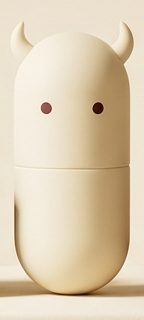 Tall ivory devil figurine